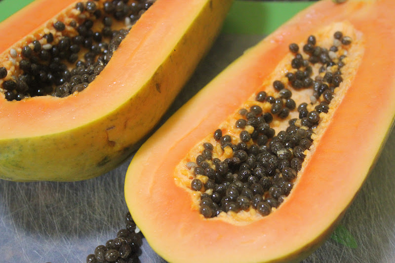 Luscious Confections Papaya and Quinoa Salad